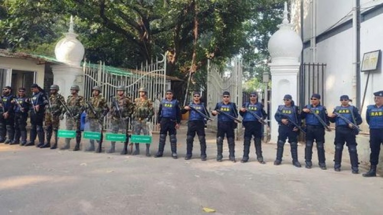 ট্রাইব্যুনালে কঠোর নিরাপত্তা, রাজধানীজুড