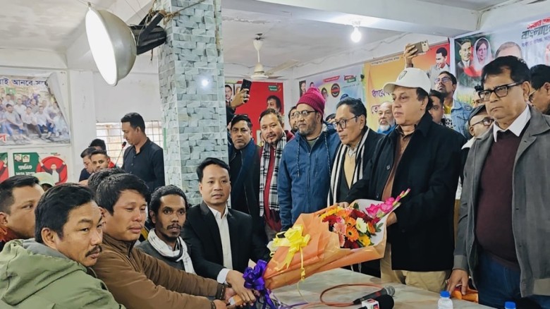 বিএনপিতে দেওয়াতে খাগড়াছড়িতে এনসিপি নেতাক