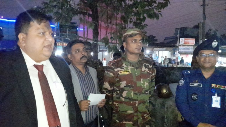 চিতলমারীতে প্রশাসনের উদ্যোগে হ্যাঁ–না ভো