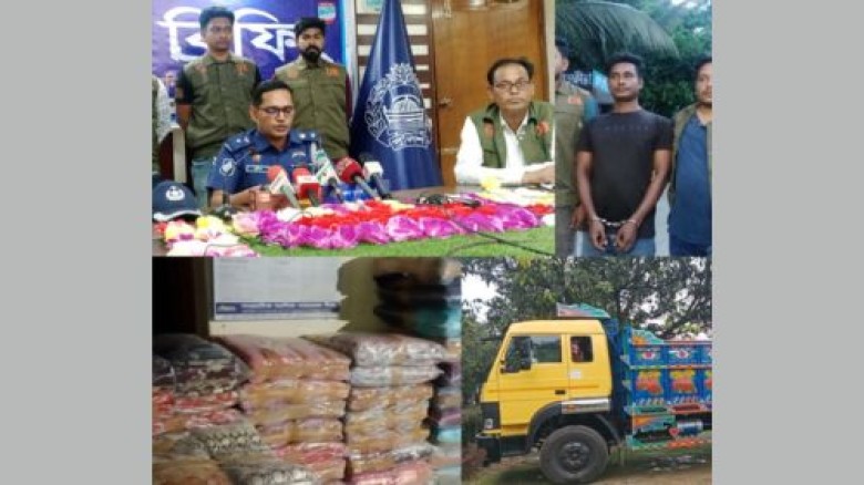 সাতক্ষীরায় কোটি টাকা মূল্যের ভারতীয় পন্য জব্দ, জড়ি...