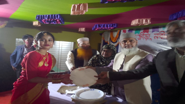 ভাঙ্গুড়ায় বাছের মেমোরিয়ালে নবীন বরণ ও