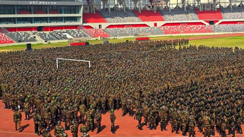 ভোটকেন্দ্র কড়া নজরে রাখতে সেনাবাহিনীর  প