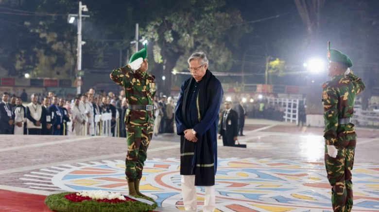ভাষাশহীদদের প্রতি রাষ্ট্রপতির শ্রদ্ধা নি