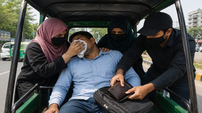 খুলনায় ইজিবাইকে ছিনতাই আতঙ্ক